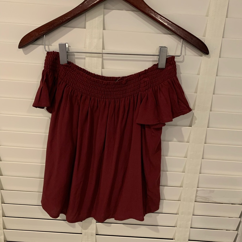 Kendall and Kylie off the shoulder top